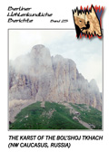 The Karst of the Bol'shoj Tkhach (NW Caucasus, Russia), BHB Vol. 25 - Product Image