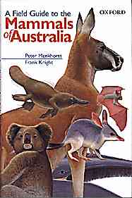 A Field Guide to the Mammals of Australia - Product Image