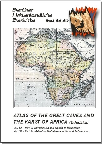 Atlas of the Great Caves and the Karst of Africa BHB volume 68-69 Special Order Item - Product Image