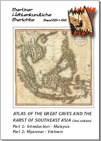 Atlas of the Great Caves and the Karst of Southeast Asia. 2nd Edition. BHB Volumes 65 + 66 SPECIAL ORDER - Product Image