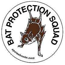 Bat Protection Squad Sticker - Product Image