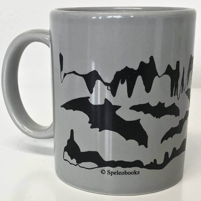 Bats Flying Through A Cave Coffee Mug