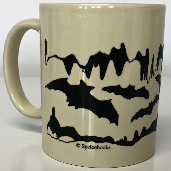 Bats Flying Through A Cave Coffee Mug