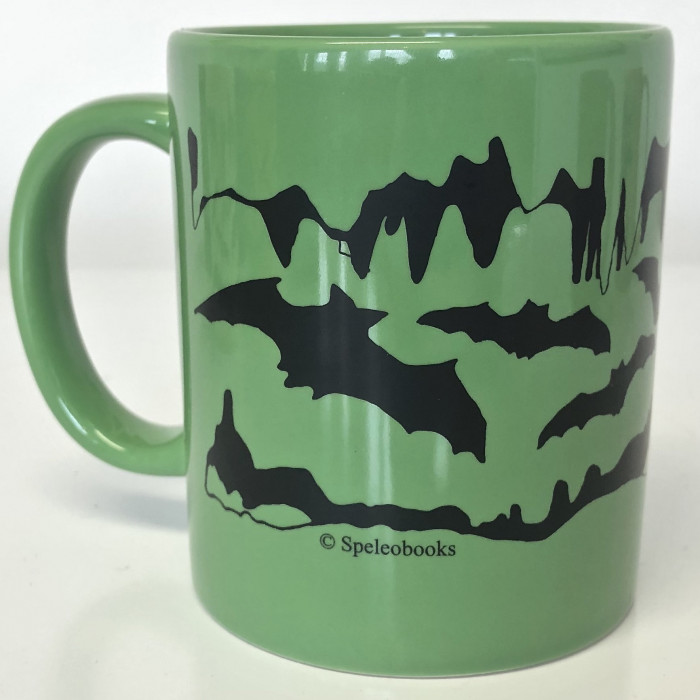 Bats Flying Through A Cave Coffee Mug