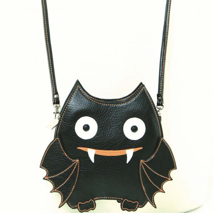Black Bat Cross Body Bag