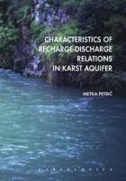 Characteristics of Recharge-Discharge Relations in Karst Aquifer - Product Image
