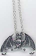 Edward Gorey Sterling Pendant - Product Image
