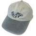 Embroidered Flying Bat Stonewashed Cloth Hat