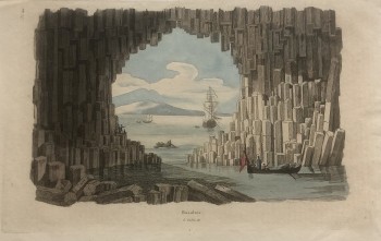 Fingals Cave in "Basaltes" 1847 - Product Image