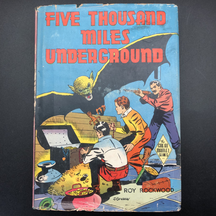 FiveThousandMilesundergroundortheMysteryoftheCentreoftheEarthDUSTJACKET1943