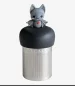 Grey Bat/Red Heart Floating Tea Infuser