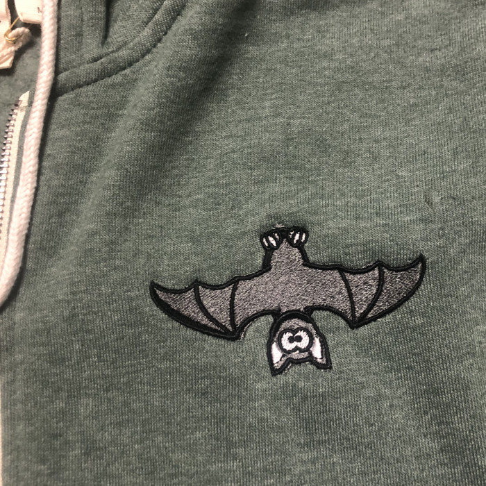 Happy Bat Full Zip Hoodie