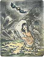 Little Girl In A Cave - Product Image