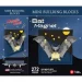 Mini Building Blocks Bat Magnet
