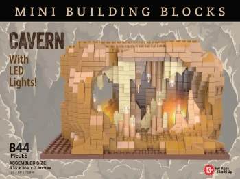 Mini Building Blocks Cavern - Product Image