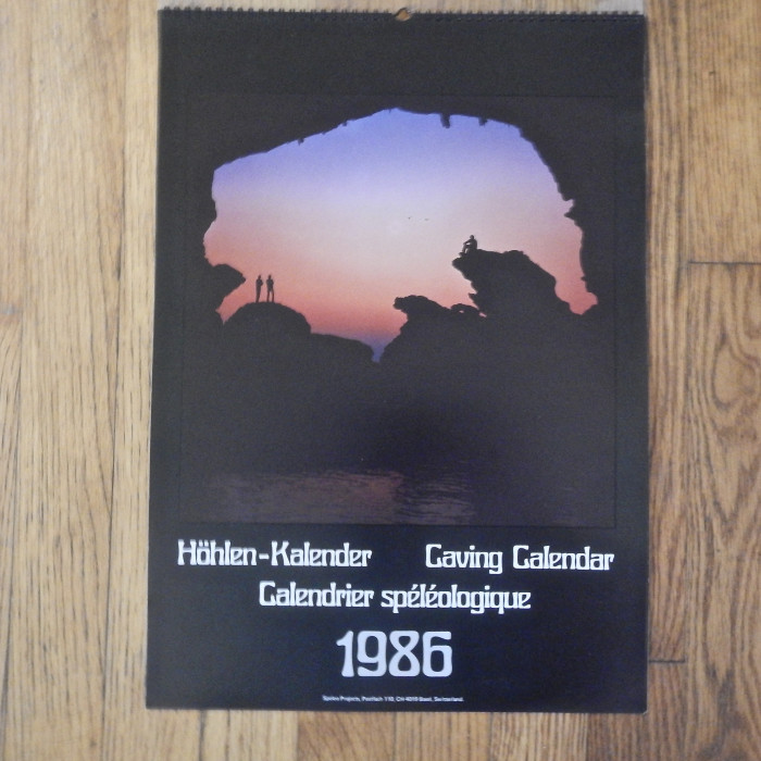 Speleo Projects Switzerland Calendars (1985-2017) sold individually