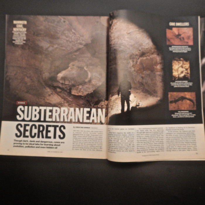 Time, November 1992, Subterranean Insights