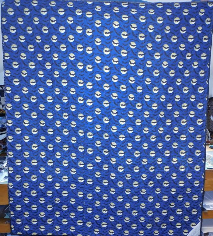 Waves Of Bats Quilt SOLD