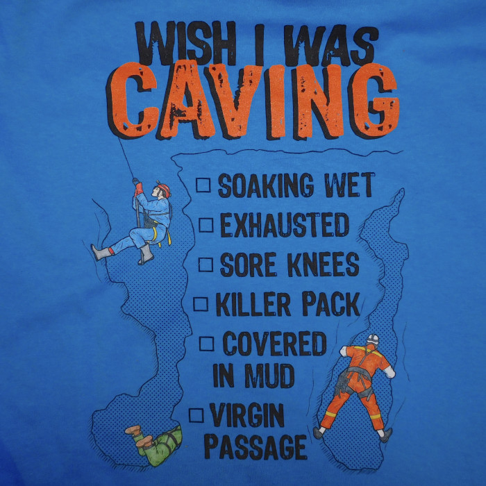 Wish I Was Caving Long Sleeve Shirt