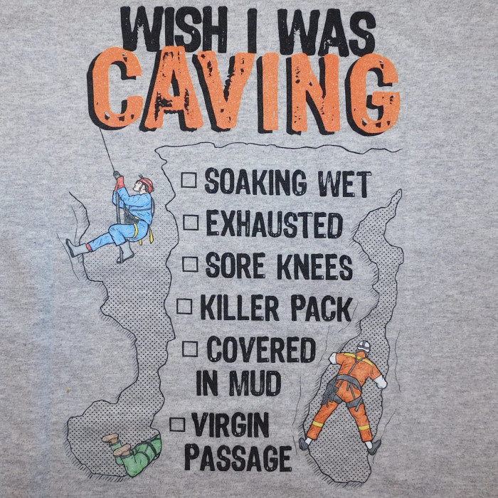 Wish I Was Caving Short Sleeve Shirt