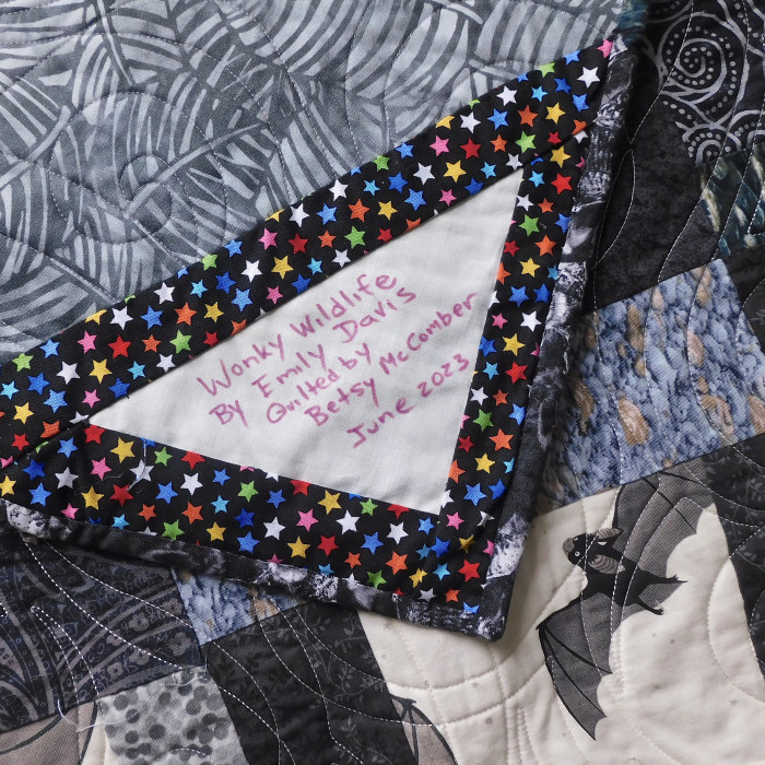 Wonky Wildlife Quilt
